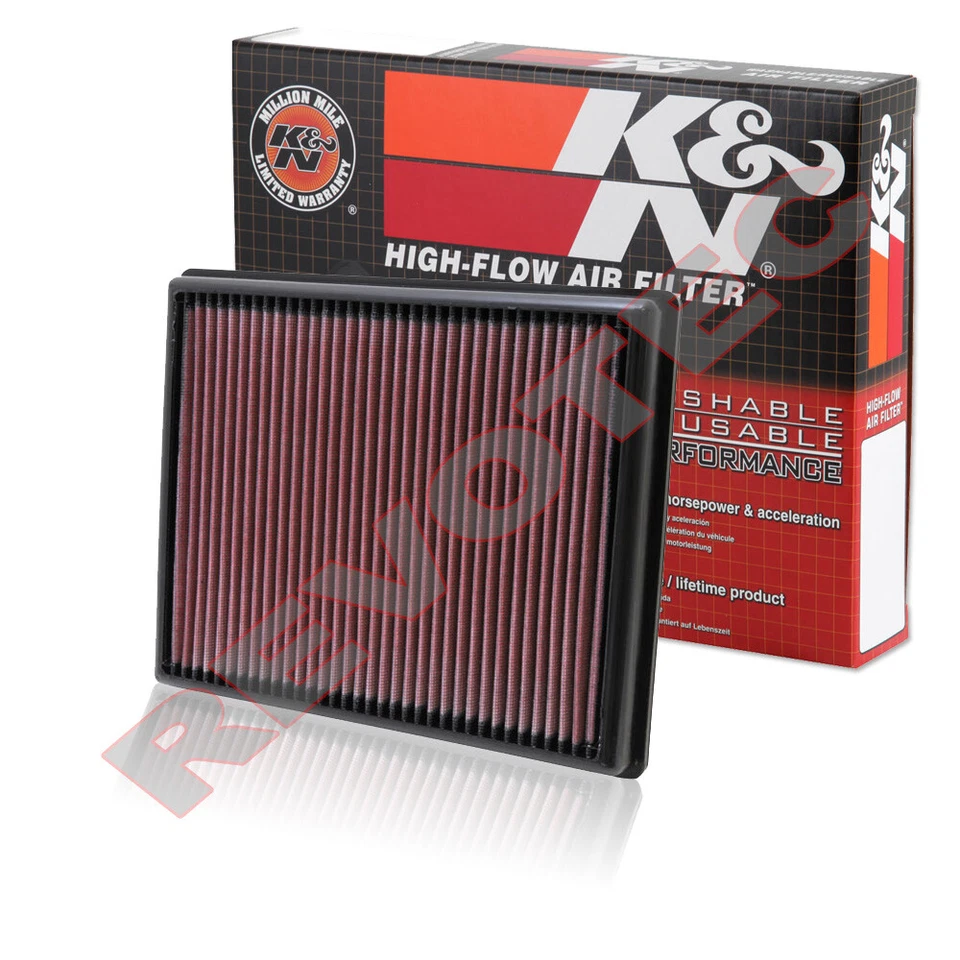 Filtro de entrada de aire de alto flujo K&N 33-2997 para BMW 335i 435i i8 M2  Foto 1 de 1