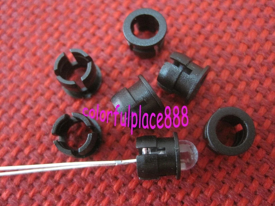 10000pcs, 5mm Plastic ABS LED Bezel Holder Holders Panel Display Clip Mounts New - Image 1 of 1