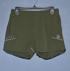 Virus shorts 3.5" inseam Men's size small, green - Picture 1 of 6