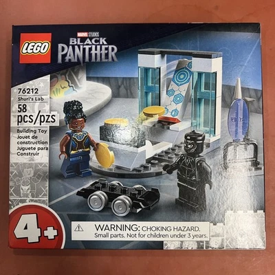 Lego Marvel Studios Black Panther (2022) 58pc SHURI'S LAB Building Toy #76212 - Image 1 of 2