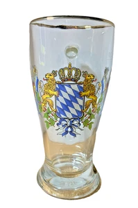 Bormioli Rocco Bockling Germany Tall Coat of Arms Beer Glass, 0.5L - Picture 1 of 15