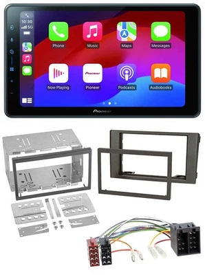 Pioneer Bluetooth 2DIN USB MP3 DAB Autoradio für Iveco Daily 06-14 dunkelgrau - Bild 1 von 4
