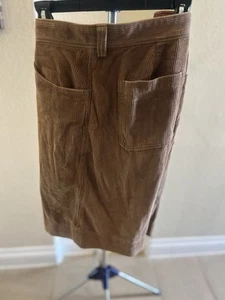 Pantaloncini corti uomo Tommy Bahama in velluto a coste misto cotone seta marrone taglia 38 - Foto 1 di 4