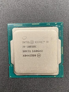 INTEL CORE UNLOCKED i9-10850K 10 CORES 20 THREADS 3.6GHz LGA 1200 TDP 95W SRK51 - Bild 1 von 2