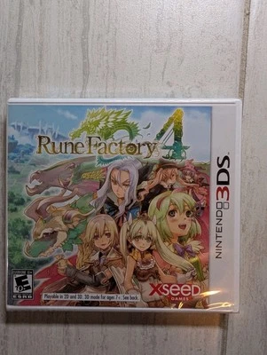 Rune Factory 4 Nintendo 3DS СОВЕРШЕННО НОВАЯ - Изображение 1 из 3