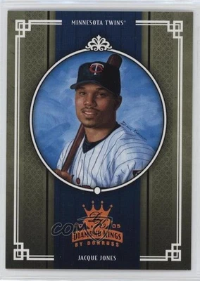 2005 Donruss Diamond Kings Bronze /100 Jacque Jones #129 - Image 1 of 2