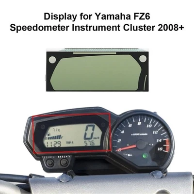 Nueva pantalla apta para cuadro de instrumentos velocímetro Yamaha FZ6 después del año 2008 Foto 1 de 4