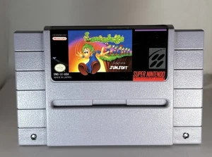 Lemmings Original SNES Super Nintendo Video Game Cartridge Tested - Picture 1 of 3