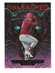 Tarjeta de béisbol paralela Donruss Unleashed Pink Ice #6 2025 Rintaro Sasaki 25/99 - Imagen 1 de 2