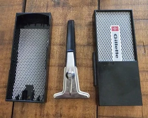 Gillette TECHMATIC Razor w/ Original Case MCM 1960's Men's Grooming Vintage EUC! - Picture 1 of 23