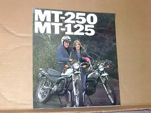 1976 Honda MT250 MT125 Motorcycle Sales Brochure - Literature - Picture 1 of 2