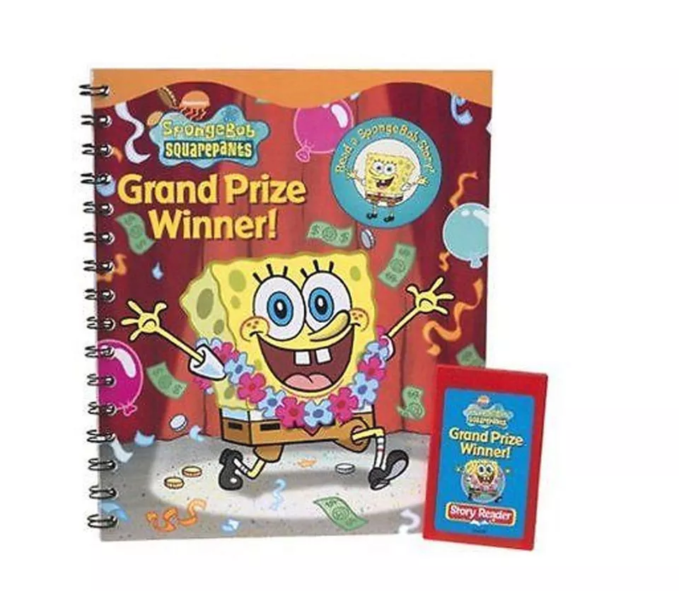 Story Reader Sponge Bob Square Pants Grand Prize Winner Book & Cartridge 2007 - Image 1 of 1