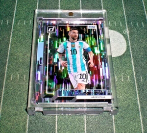 2022-23 Panini Donruss Soccer FIFA Lionel Messi GOAT Silver BEAUTIFUL CARD🔥 - Picture 1 of 2