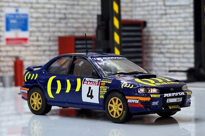 Coche de rally Subaru Impreza 1995 C.McRae D. Ringer #4 escala 1:43 - IXO Foto 1 de 4
