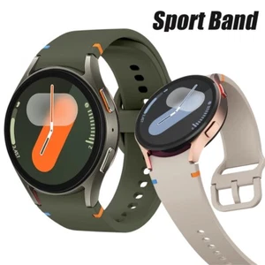 Original Silicone Band for Samsung Galaxy Watch 7 44mm 40mm ✅ Strap 5Pro 45mm 6c - Picture 1 of 24