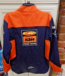 Red Bull KTM Racing Team Jacket Mens Full Zip Size Medium M - Picture 1 of 8