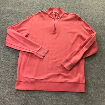 Peter Millar Sweater Mens Large Quarter Zip Golf Sweatshirt Golfer Casual - Image 1 of 4