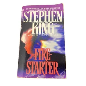 Vintage Stephen King Firestarter Paperback Book Rare 1st Signet Printing - Picture 1 of 2