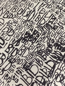 Jerry Garcia Grateful Dead Super Rare IBID neck Tie black white print rock roll - Picture 1 of 9