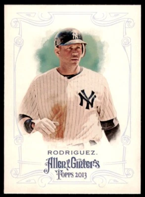 2013 Topps Allen & Ginter #328 Alex Rodriguez New York Yankees - Image 1 of 2