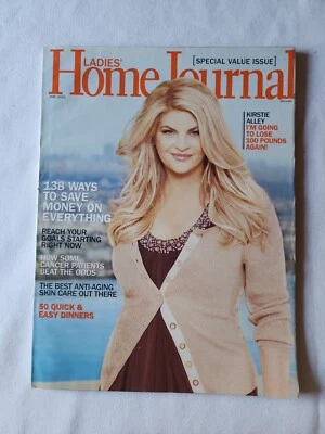 2010 May LADIES HOME JOURNAL Kirstie Alley 50 Quick Easy Dinners (MH352) - Image 1 of 4