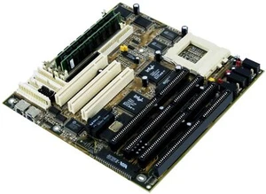 MAINBOARDS BIOSTAR MB-8500TVX-A SOCKET 7 SIMM 16MB EDO DRAM PCI ISA - Bild 1 von 2