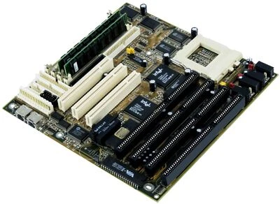 Mainboards BIOSTAR MB-8500TVX-A Zócalo 7 Simm 16MB Edo Dram PCI Isa - Imagen 1 de 2