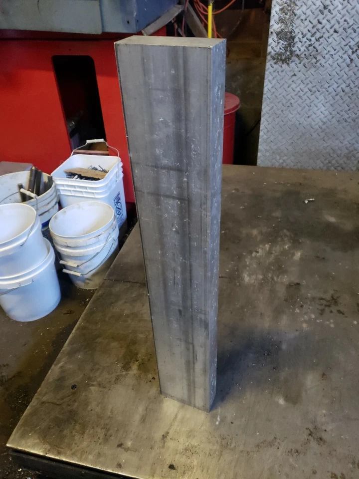 2" X 5" ALUMINIO 6061 BARRA PLANA 30&5/8" largo SÓLIDO T6511 barra de molino extruido stock Foto 1 de 4