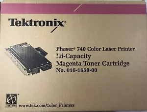 Tektronix Phaser 740 Color Laser Printer Hi Capacity Magenta Toner Cartridge - Picture 1 of 1