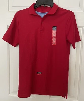 Chaps: L (14-16) мальчиков коротким рукавом красный рубашка-поло Бесплатная доставка - Изображение 1 из 3