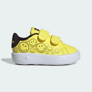 Neu Adidas SMILEY ADVANTAGE SCHUHE KLEINKIND JI0501 HELLGELB US 4K-9,5K TAKSE - Bild 1 von 7