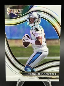 2020 Panini Select Teddy Bridgewater Field Level WHITE Prizm # /35 - Picture 1 of 2