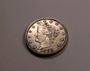 1883 Liberty V Nickel * Choice BU * XV705 - Picture 1 of 2