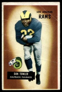 1955 Bowman #47 Dan Towler Los Angeles Rams Low Grade filler - Picture 1 of 2