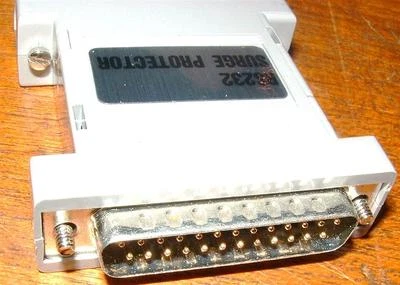 RS232 25 way D surge spike arrestor protector serial - Image 1 of 4