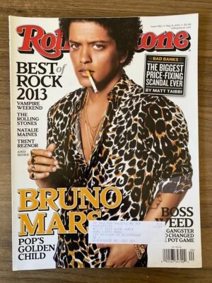 Rolling Stone May 9, 2013 -Bruno Mars Cover/Best of Rock 2013 - Image 1 of 2