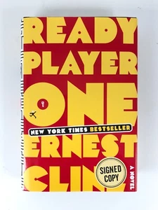 **Signed** Ready Player One Ernest Cline 2011 1st ed/print *later DJ* HC DJ VG+ - Picture 1 of 15