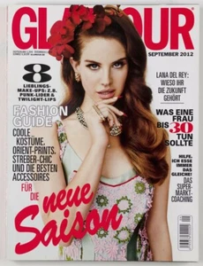 LANA DEL REY CHANNING TATUM ERIN WASSON & JEREMY RENNER DEUTSCH GLAMOUR MAGAZINE - Picture 1 of 9