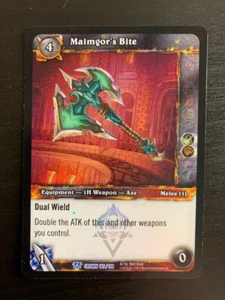 World of Warcraft WoW TCG Promo - Foil Maimgor's Bite - Picture 1 of 1