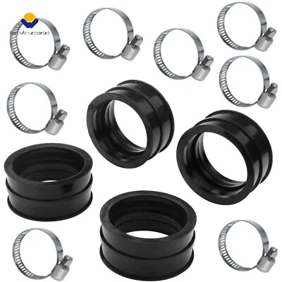 4x Bota aislante colector de admisión para Honda V65 Magna VF1100 Interceptor VF1000 Foto 1 de 4