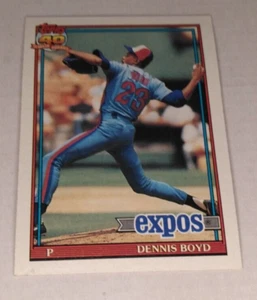 1991 Topps Dennis Boyd Montreal Expos #48 - Picture 1 of 2