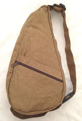 Stylish 14" Honey Brown Sling AmeriBag Adjustable Strap Handbag Purse - Image 1 of 4