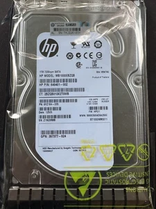 FESTPLATTE HP 649401-002 MB1000EBZQB 1TB 7.2K 64MB SATA III 3.5'' NEU/Siegel NEU - Bild 1 von 3