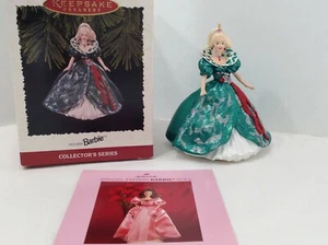 NEW! Hallmark Keepsake 1995 Holiday Barbie Ornament 3rd in Holiday Barbie Series - Picture 1 of 3