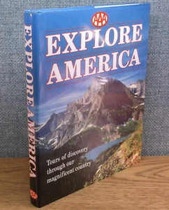 AAA EXPLORE AMERICA Tours of Discovery HARDCOVER Photos Maps Descriptions DISPLA - Bild 1 von 7
