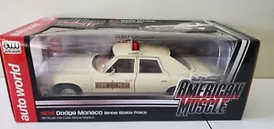 Auto World 1974 Dodge Monaco 1:18 Illinois State Police NIB - Picture 1 of 6