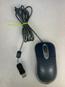 ~ Microsoft Optical Mouse Blue USB And PS/2 Compatible X08-72983 *Tested/Working - Picture 1 of 5
