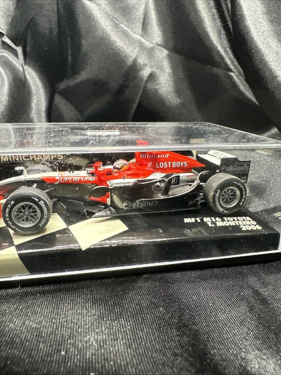 Miniz-F1 TOYOTA TF102 完動品　ピットクルー付 ミニチャンプス 1/43 パナソニック トヨタ レーシング TF102 M.サロ