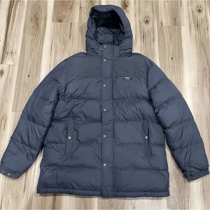 Abrigo gris parka clásica de plumón L.L.Bean Mountain para hombre XXL 2XL - Imagen 1 de 3
