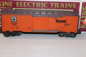 K-LINE TRAINS - 75031 SANTA FE REEFER #1- THE SCOUT - 0/027- NEW - SH - Picture 1 of 1